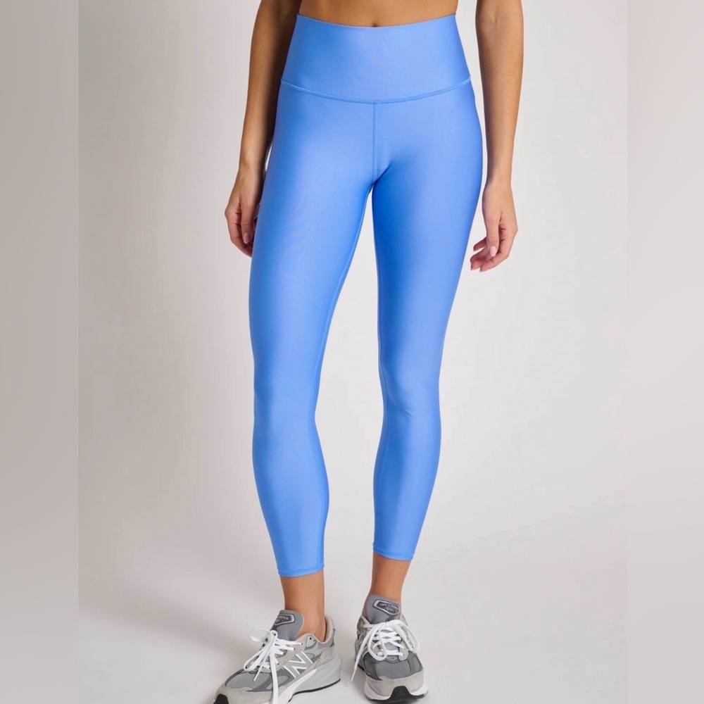 NWT Alo 7/8 Airlift High Waist Legging - Crystal Clear Blue Brand New Yoga Pants